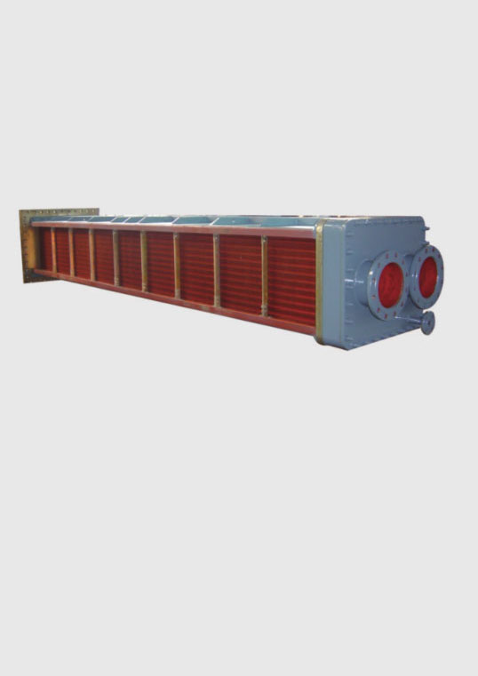 哈電100萬發(fā)電機用立式氫氣冷卻器